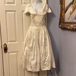 Vtg Scott McClintock Cottagecore dress